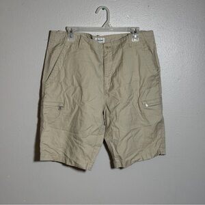 Calvin Klein Men's Beige/Tan Cargo‎ Shorts Size 36